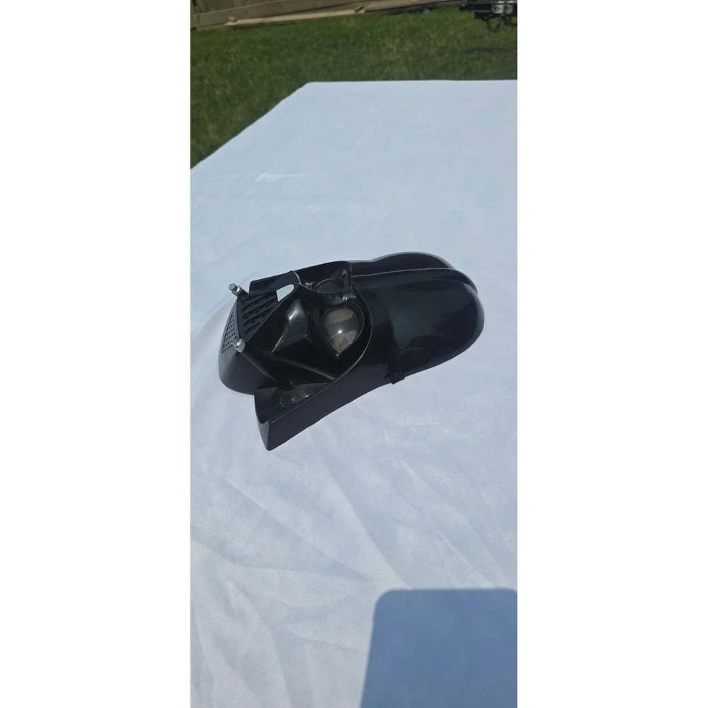 DARTH VADER STAR WARS Rubie's Costume 2005 Kids One Size Plastic Face Mask